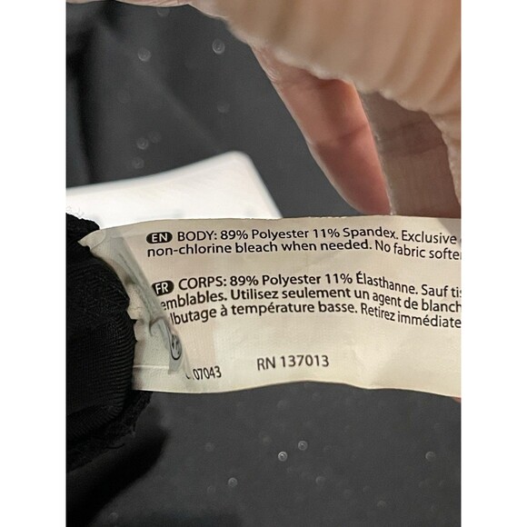 Marika Womens Leggings Sz Small Black Glitter Yoga Athletic Workout Activewear - Picture 13 of 13